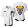Pittsburgh Panthers White Baseball Jersey