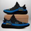 UCLA Bruins Black Blue Yeezy Boost Sneakers