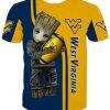West Virginia Mountaineers Baby Groot T-Shirt