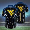 West Virginia Mountaineers Black Blue Hawaiian Shirt