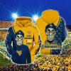 West Virginia Mountaineers Blue Achmed Gold Pullover Hoodie