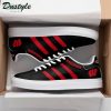 Wisconsin Badgers Black Stan Smith Shoes