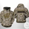 Wisconsin Badgers Camo Pullover Hoodie