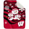 Wisconsin Badgers Fleece Blanket V7