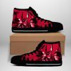 Wisconsin Badgers Freddy Krueger Jason Voorhees Michael Myers Halloween High Top Shoes