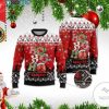 Wisconsin Badgers Ho Ho Ho Ugly Christmas Sweater