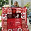 Wisconsin Badgers Quilt Blanket V5