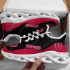 Wisconsin Badgers Red Black Max Soul Shoes