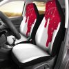 Wisconsin Badgers White Red Car Seat Covers