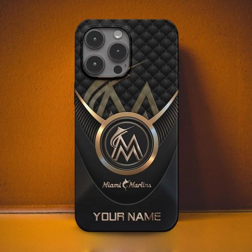 Miami Marlins Custom Name New Edition Phone Case