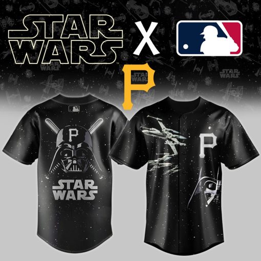 MLB x Star Wars Black Baseball Jersey