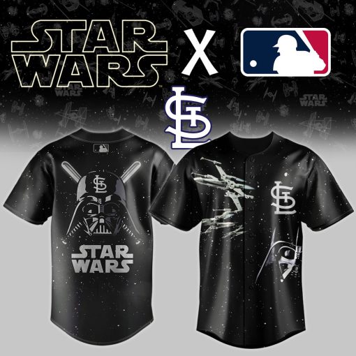 MLB x Star Wars Black Baseball Jersey