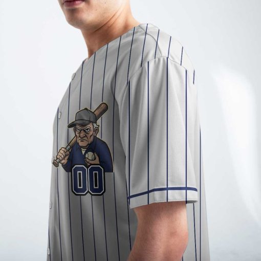 MVP Means Most Valuable Papa – Custom Text Number Baseball Jersey