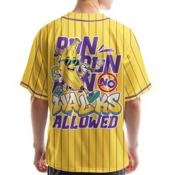 Run Run Run – Custom Text Number Baseball Jersey