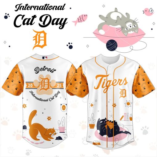 MLB x International Cat Day Baseball Jersey