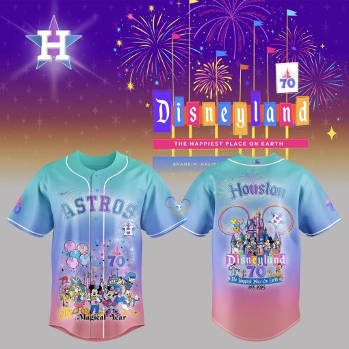 MLB x Celebrating Disneyland’s 70th Exclusive Design Baseball Jersey