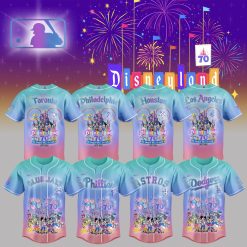 MLB x Celebrating Disneyland’s 70th Exclusive Design Baseball Jersey