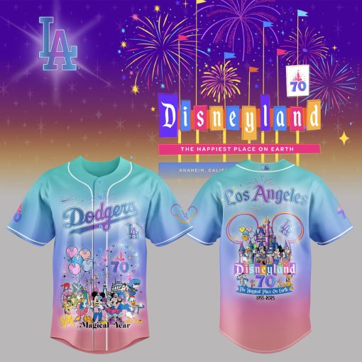 MLB x Celebrating Disneyland’s 70th Exclusive Design Baseball Jersey