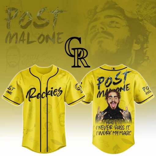 MLB x Post Malone Baseball Jersey