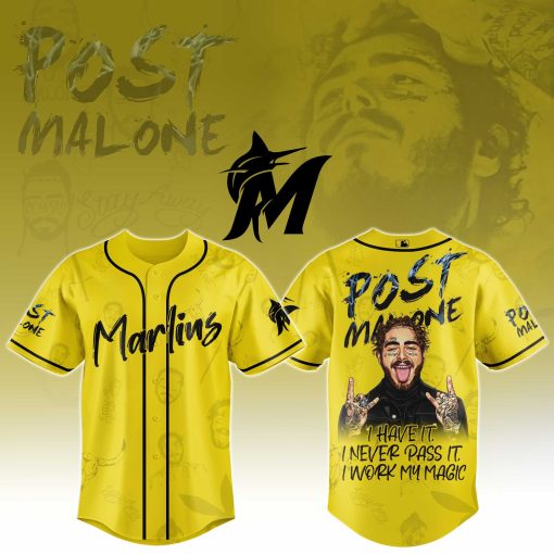 MLB x Post Malone Baseball Jersey