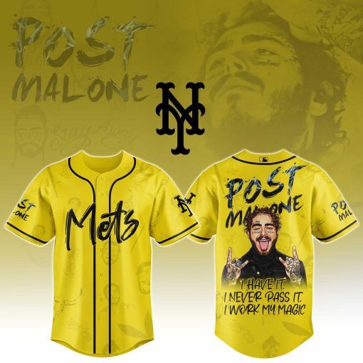 MLB x Post Malone Baseball Jersey