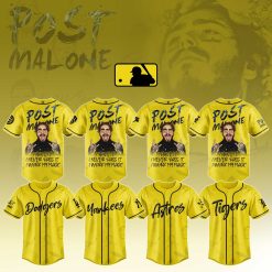 MLB x Post Malone Baseball Jersey