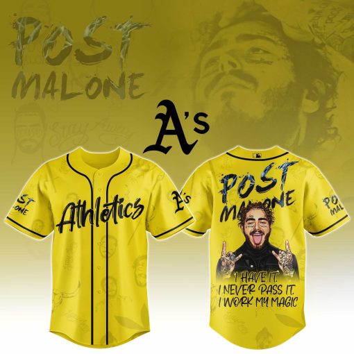 MLB x Post Malone Baseball Jersey