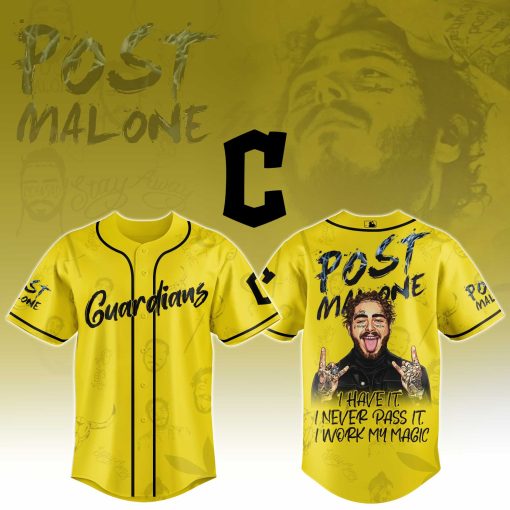 MLB x Post Malone Baseball Jersey