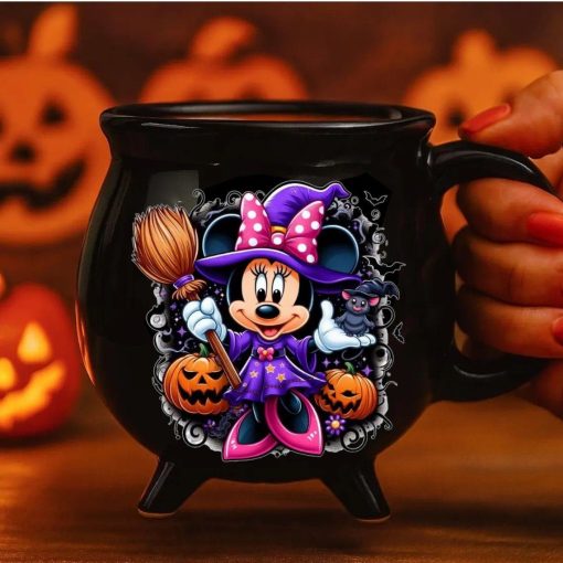 Cute Witch Cauldron Coffee Mug