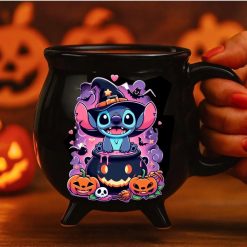 Stitch 2 Cute Cauldron Coffee Mug