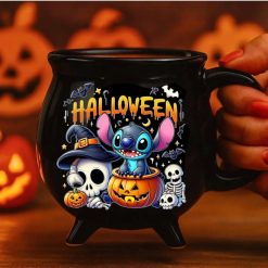 Stitch 3 Cute Cauldron Coffee Mug