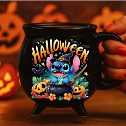 Stitch 6 Cute Cauldron Coffee Mug