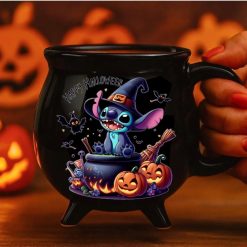 Stitch 9 Cute Cauldron Coffee Mug